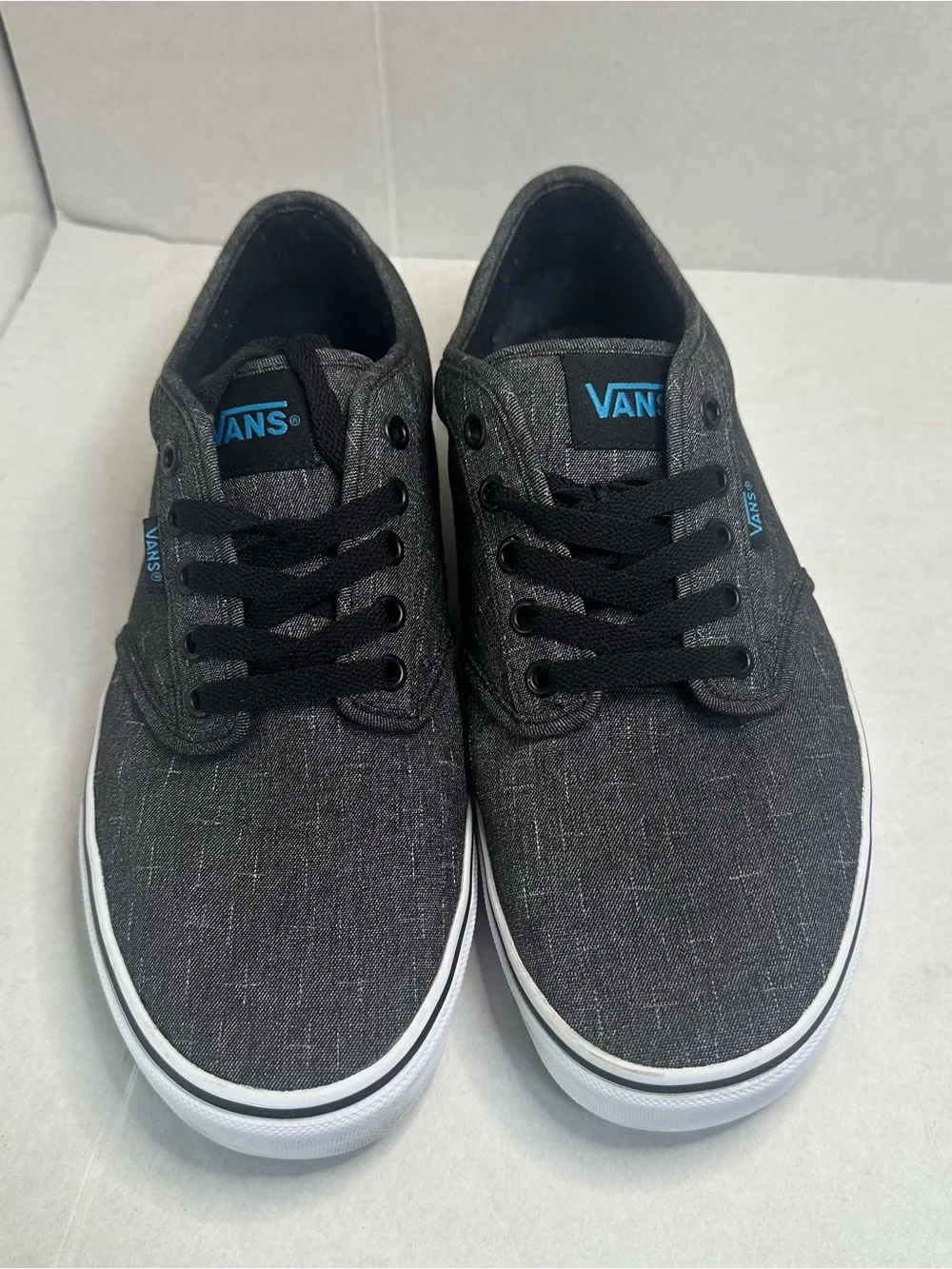 Vans Atwood Fashion Low Charcoal Grey Black Skate Men's US Size 10